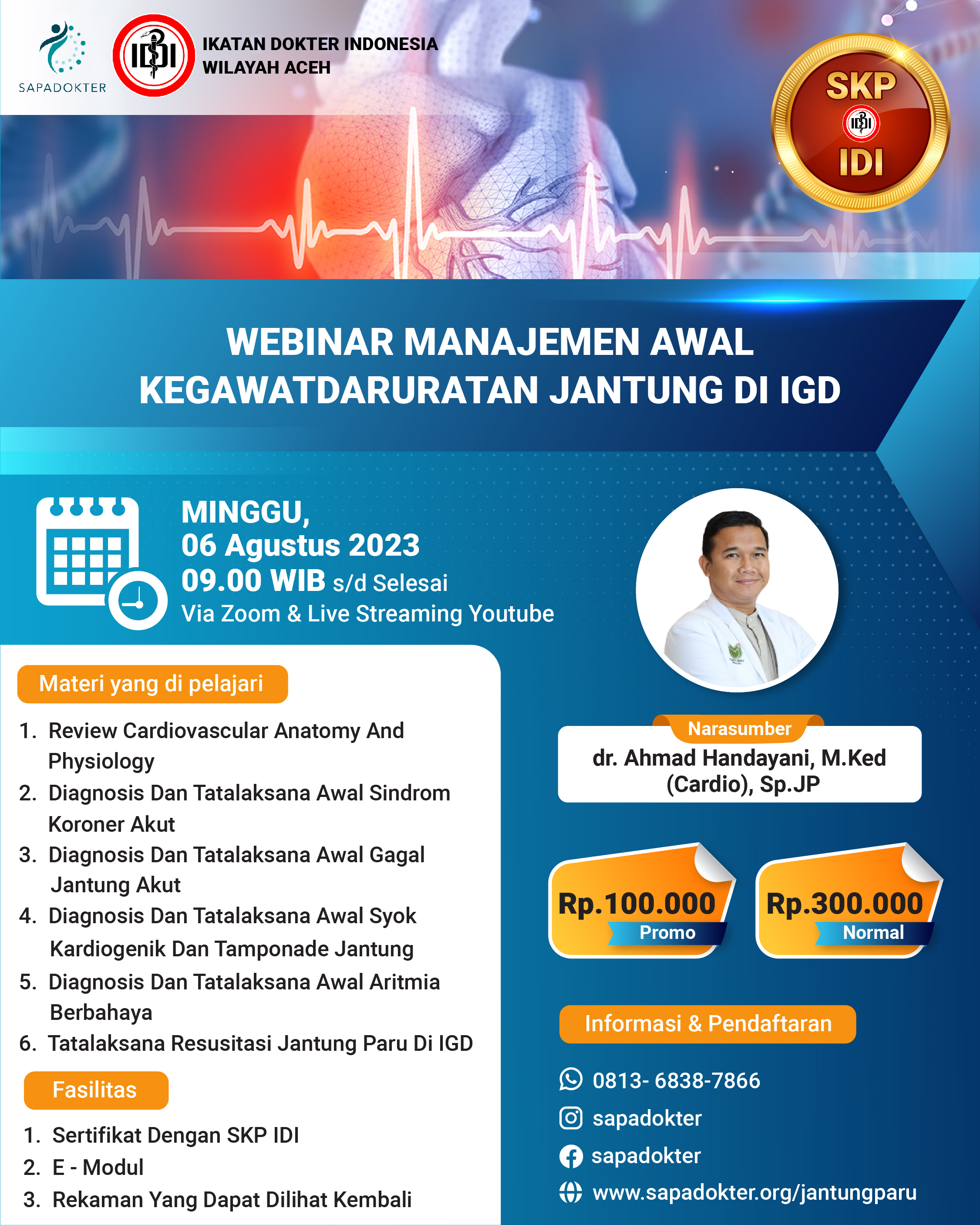 SERTIFIKAT WEBINAR MANAJEMEN AWAL KEGAWATDARURATAN JANTUNG DI IGD