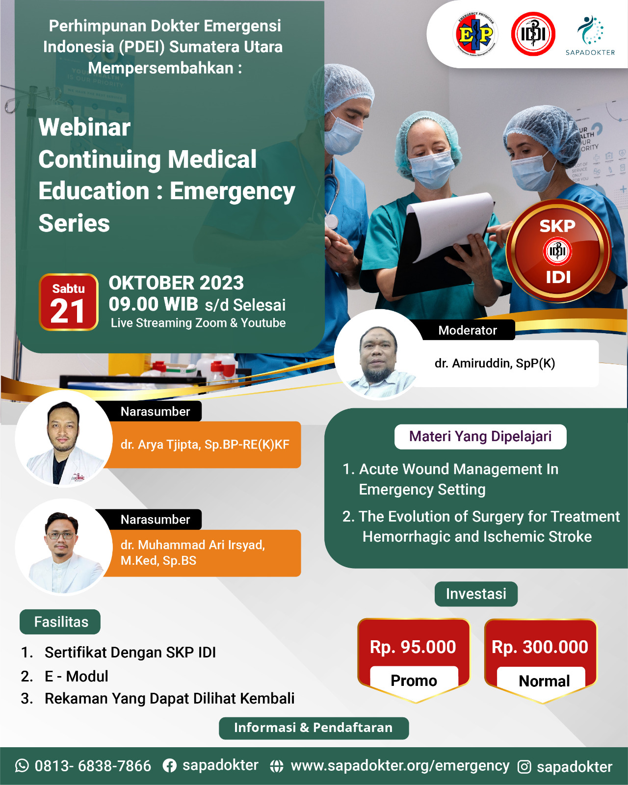 SERTIFIKAT WEBINAR CONTINUING MEDICAL EDUCATION : EMERGENCY SERIES